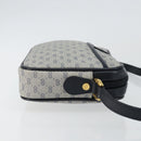 GUCCI Micro GG Supreme Shoulder Bag PVC Navy Gold 007 56 0095 Auth fm4868-3