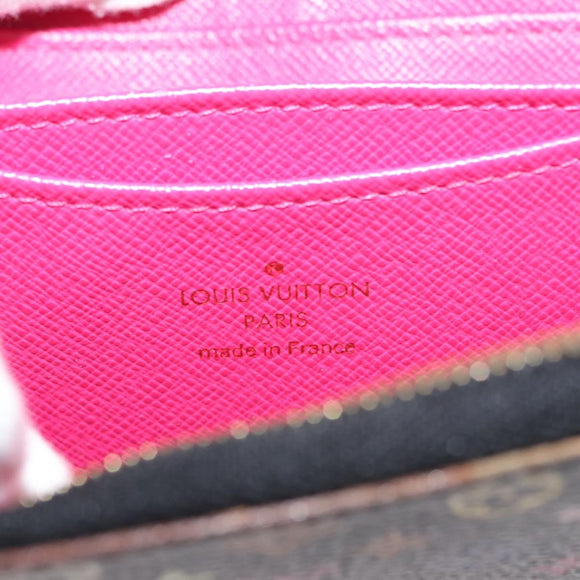 LOUIS VUITTON Monogram Multicolor Zippy Coin Purse Black M93740 LV Auth fm4871