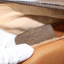 GUCCI GG Supreme Web Sherry Line Bag PVC Beige Gold 98 02 005 Auth fm4874-12