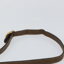 GUCCI GG Supreme Web Sherry Line Bag PVC Beige Gold 98 02 005 Auth fm4874-14