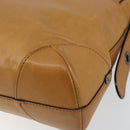 Chloe Shoulder Bag Leather Beige Auth fm4877-12