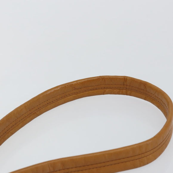 Chloe Shoulder Bag Leather Beige Auth fm4877