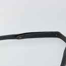 Christian Dior Trotter Canvas Shoulder Bag Navy Gold Auth fm4881-8