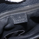 GUCCI GG Canvas Tote Bag Black Gold 120836 Auth fm4884-17