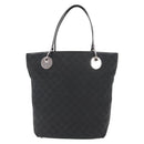 GUCCI GG Canvas Tote Bag Black Gold 120836 Auth fm4884-13