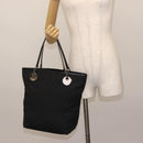 GUCCI GG Canvas Tote Bag Black Gold 120836 Auth fm4884-21