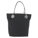 GUCCI GG Canvas Tote Bag Black Gold 120836 Auth fm4884-2