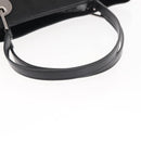 GUCCI GG Canvas Tote Bag Black Gold 120836 Auth fm4884-7