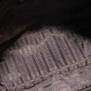 PRADA Tote Bag Nylon Khaki Silver Auth fm4887-18