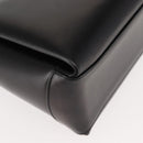 GUCCI Interlocking Hand Bag Leather Black Gold Auth fm4894-9