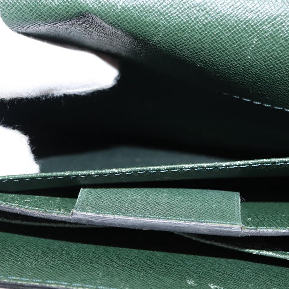 LOUIS VUITTON Taiga Serviette Moskova Business Bag Epicea M30034 LV Auth fm4903