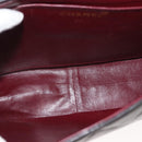 CHANEL Matelasse Shoulder Bag Lamb Skin Dark Brown Gold CC Auth fm4906-11