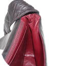 CHANEL Matelasse Shoulder Bag Lamb Skin Dark Brown Gold CC Auth fm4906-22