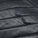 CHANEL Shoulder Bag Shoulder Bag Lamb Skin Black Gold CC Auth fm4907-11