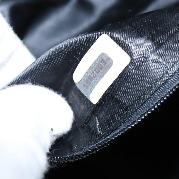 CHANEL Shoulder Bag Shoulder Bag Lamb Skin Black Gold CC Auth fm4907