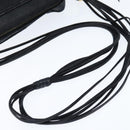 CHANEL Shoulder Bag Shoulder Bag Lamb Skin Black Gold CC Auth fm4907-8