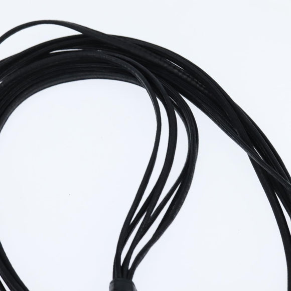 CHANEL Shoulder Bag Shoulder Bag Lamb Skin Black Gold CC Auth fm4907