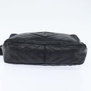 CHANEL Shoulder Bag Shoulder Bag Lamb Skin Black Gold CC Auth fm4907-6