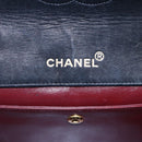 CHANEL Shoulder Bag Shoulder Bag Lamb Skin Black Gold CC Auth fm4908V-14