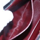 CHANEL Shoulder Bag Shoulder Bag Lamb Skin Black Gold CC Auth fm4908V-18