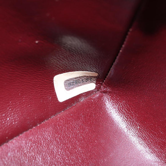 CHANEL Shoulder Bag Shoulder Bag Lamb Skin Black Gold CC Auth fm4908V