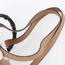 GUCCI Bamboo Backpack Leather Beige Gold 370833 Auth fm4914-14