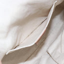 GUCCI Bamboo Backpack Leather Beige Gold 370833 Auth fm4914-23