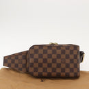 LOUIS VUITTON Damier Ebene Geronimos Shoulder Bag N51994 LV Auth fm4919V-12