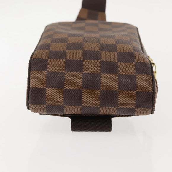 LOUIS VUITTON Damier Ebene Geronimos Shoulder Bag N51994 LV Auth fm4919V