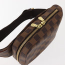 LOUIS VUITTON Damier Ebene Geronimos Shoulder Bag N51994 LV Auth fm4919V-6