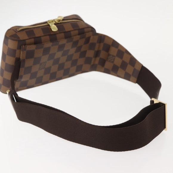 LOUIS VUITTON Damier Ebene Geronimos Shoulder Bag N51994 LV Auth fm4919V