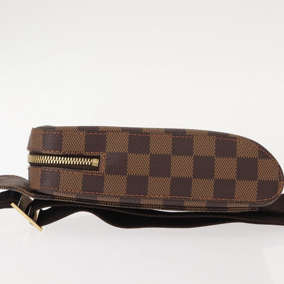 LOUIS VUITTON Damier Ebene Geronimos Shoulder Bag N51994 LV Auth fm4919V