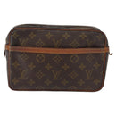 LOUIS VUITTON Monogram Compiegne 23 Clutch Bag M51847 LV Auth fm4921-13