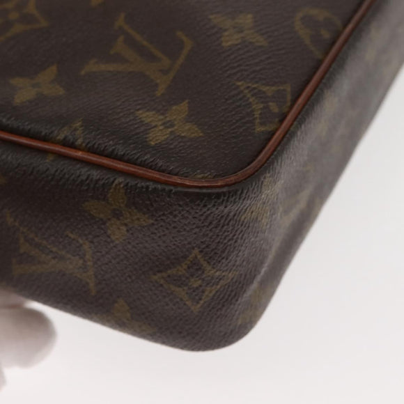 LOUIS VUITTON Monogram Compiegne 23 Clutch Bag M51847 LV Auth fm4921