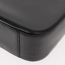 GUCCI Shoulder Bag Enamel Black Silver Auth fm4926-16