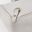 GUCCI Abbey Tote Bag Leather White Gold 141472 Auth fm4928-16