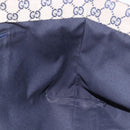 GUCCI Abbey Tote Bag Leather White Gold 141472 Auth fm4928-20