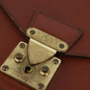 LOUIS VUITTON Epi Monceau 28 Hand Bag Brown M52123 LV Auth fm4929-19