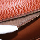LOUIS VUITTON Epi Monceau 28 Hand Bag Brown M52123 LV Auth fm4929-11