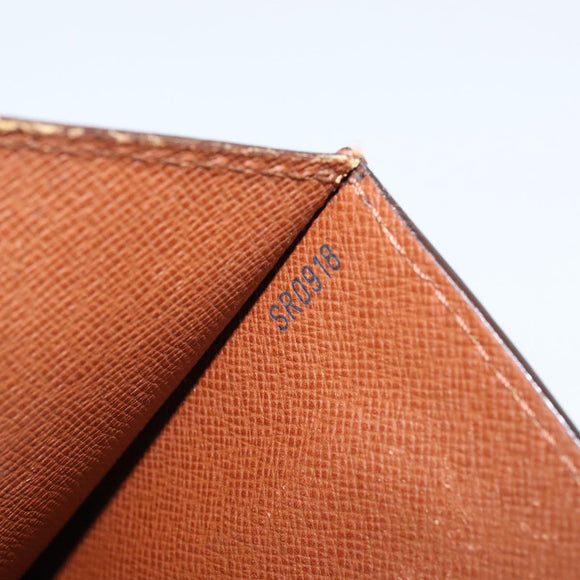 LOUIS VUITTON Epi Monceau 28 Hand Bag Brown M52123 LV Auth fm4929