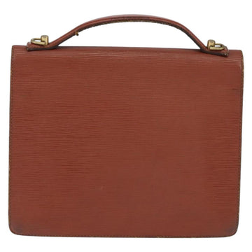 LOUIS VUITTON Epi Monceau 28 Hand Bag Brown M52123 LV Auth fm4929 - 0
