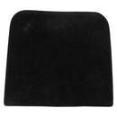 Salvatore Ferragamo Gancini Chain Shoulder Bag Suede Black Gold Auth fm4930-2