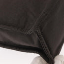 HERMES Her Line MM Hand Bag Canvas Gray Auth fm4937-16