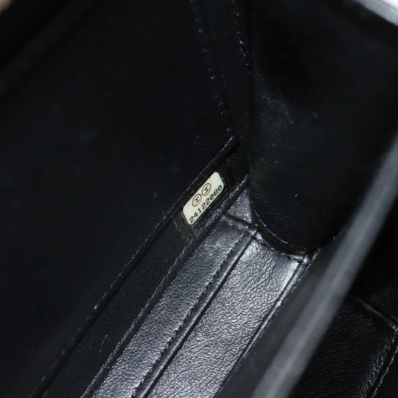 CHANEL CC Filigree Vanity Chain Bag Caviar Skin Beige Gold CC Auth fm4940M