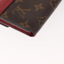 LOUIS VUITTON Monogram Noir Portefeuille Geldbörse Kompakte Brieftasche M67478 Auth fm4941-15