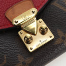 LOUIS VUITTON Monogram Noir Portefeuille Geldbörse Kompakte Brieftasche M67478 Auth fm4941-19