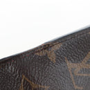 LOUIS VUITTON Monogram Noir Portefeuille Geldbörse Kompakte Brieftasche M67478 Auth fm4941-22