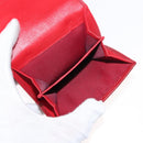 Christian Dior Trotter Canvas Bifold Wallet PVC Rasta Color Auth fm4943-11