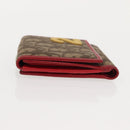 Christian Dior Trotter Canvas Bifold Wallet PVC Rasta Color Auth fm4943-4