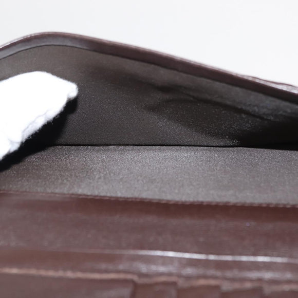 Christian Dior Trotter Canvas Saddle Long Wallet Rasta Color Auth fm4944